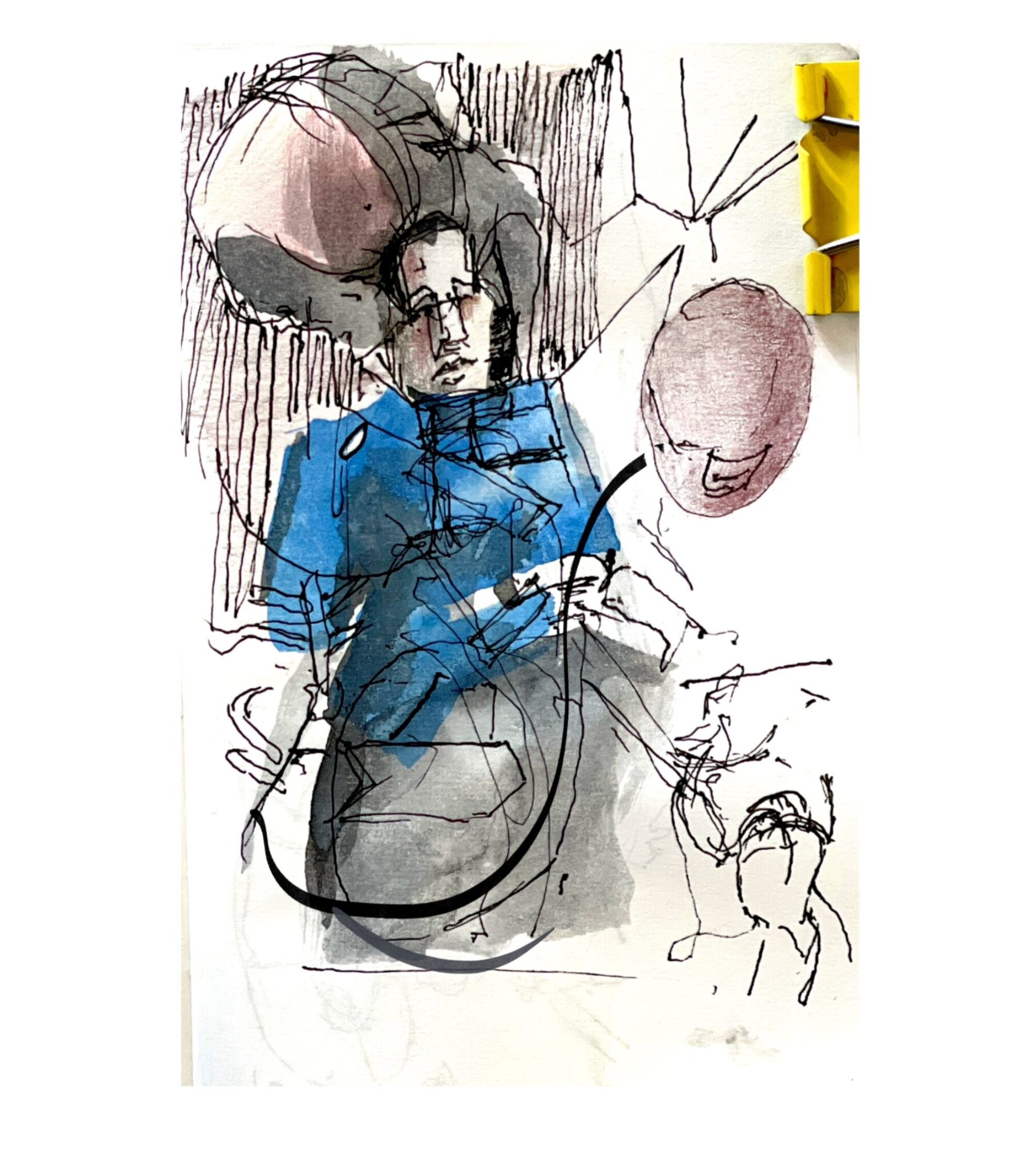 Taking a balloon out for a walk